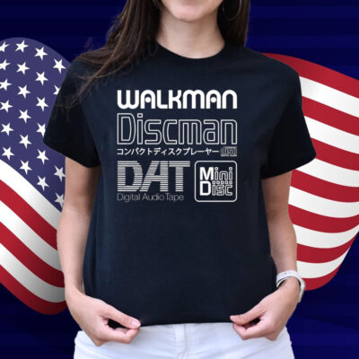 Walkman Discman Portable Audio Shirt