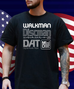 Walkman Discman Portable Audio Shirt