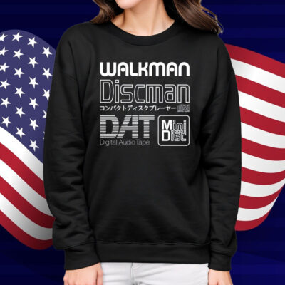 Walkman Discman Portable Audio Shirt