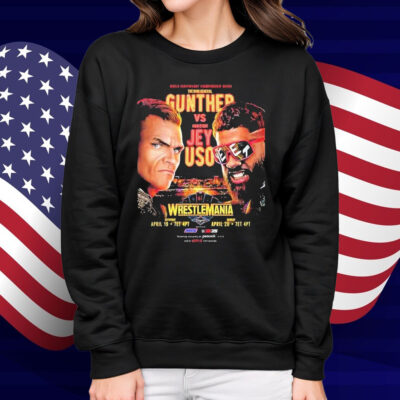 Walter Gunther vs Jey Uso WWE WrestleMania The Ring General On April 2025 Shirt