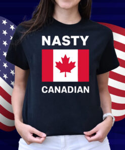 Women’s Retro Nasty Canadians Print T-Shirt