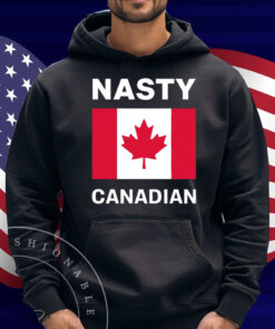 Women’s Retro Nasty Canadians Print T-Shirt