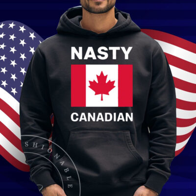 Women’s Retro Nasty Canadians Print T-Shirt