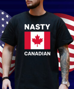 Women’s Retro Nasty Canadians Print T-Shirt