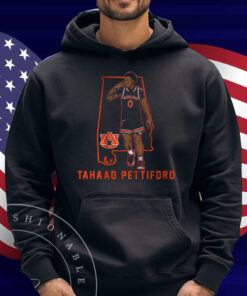 Auburn Basketball Tahaad Pettiford State Star Shirt