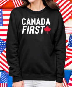 Canada First Pierre Poilievre For Prime Minister Shirt