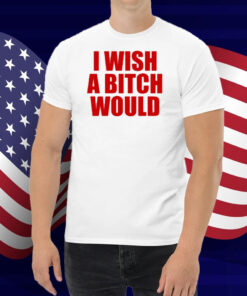 Deluludesigns I Wish A Bitch Would Shirt