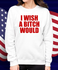 Deluludesigns I Wish A Bitch Would Shirt