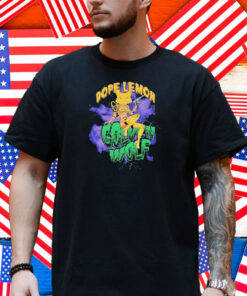Dope Lemon Golden Wolf Sugar Cat Shirt