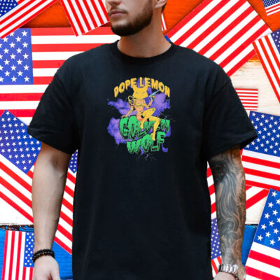 Dope Lemon Golden Wolf Sugar Cat Shirt