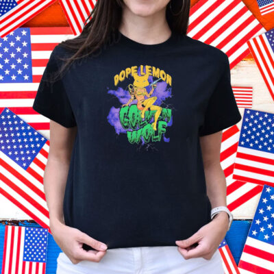 Dope Lemon Golden Wolf Sugar Cat Shirt