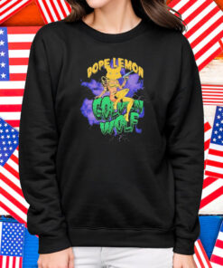 Dope Lemon Golden Wolf Sugar Cat Shirt