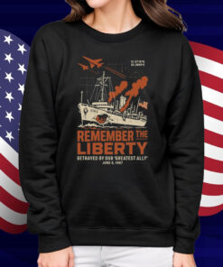 Fight Back Podcast Remember The Liberty Betrayed By Our 'Greatest Ally' June 8, 1967 Shirt