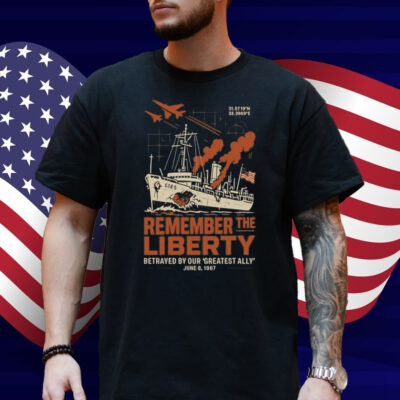 Fight Back Podcast Remember The Liberty Betrayed By Our 'Greatest Ally' June 8, 1967 Shirt