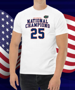 Florida Basketball: '25 National Champions Shirt