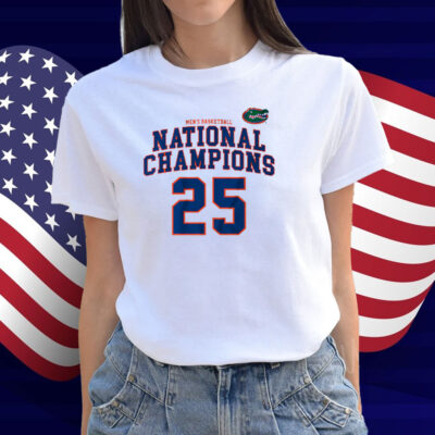 Florida Basketball: '25 National Champions Shirt