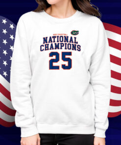 Florida Basketball: '25 National Champions Shirt
