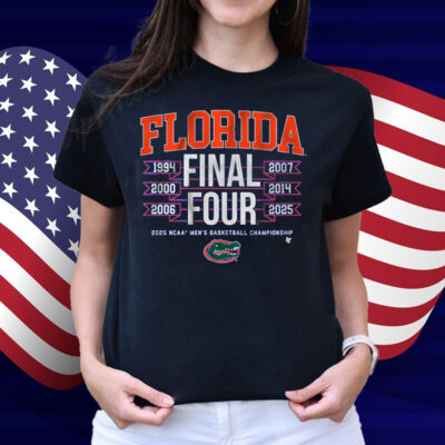 Florida Basketball All-Time Final Fours Shirt