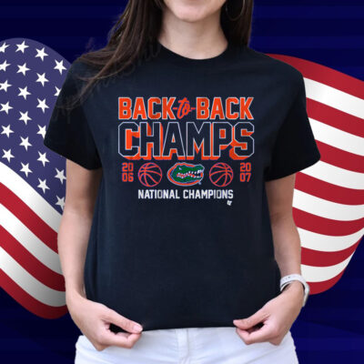 Florida Basketball Back-to-Back National Champs Shirt