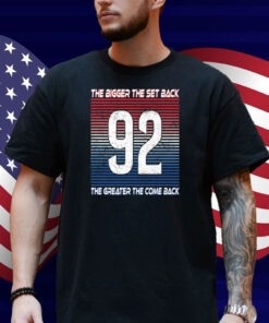 Gabriel Landeskog The Bigger The Set Back The Greater The Come Back Shirt