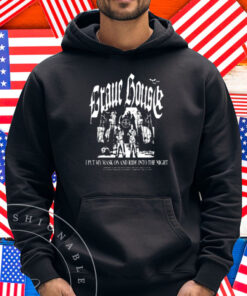 Hauntedmound Grave House I Put My Mask On And Ride Into The Night Shirt