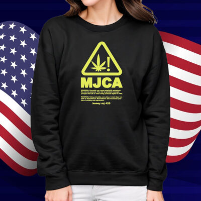 Honey Mj 420 MJCA Warning Shirt
