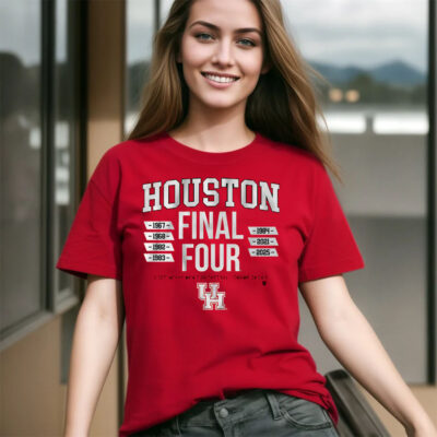 Houston Basketball All-Time Final Fours Shirt