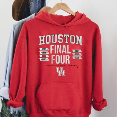 Houston Basketball All-Time Final Fours Shirt