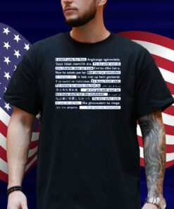 I DIdn't Vote for Him Travel Edition Shirt