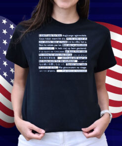 I DIdn't Vote for Him Travel Edition Shirt