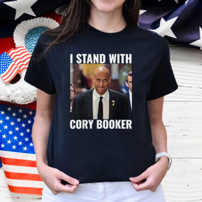 I Stand With Cory Booker Funny Speech Anti-Trump T-Shirt