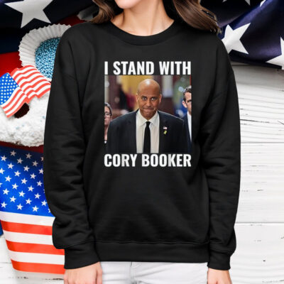 I Stand With Cory Booker Funny Speech Anti-Trump T-Shirt