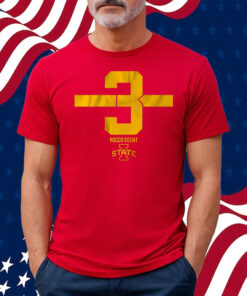 Iowa State Football Rocco Becht Number Stripe Shirt