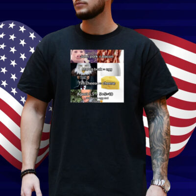 Limted John Pork Bacon Marvin Beak Egg Tim Cheese Shirt