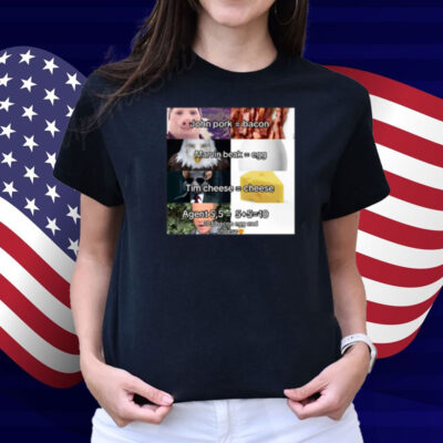 Limted John Pork Bacon Marvin Beak Egg Tim Cheese Shirt