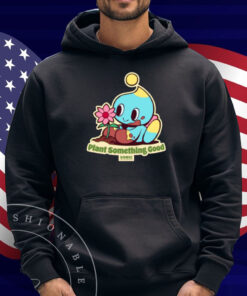Limted Sonic The Hedgehog Plant Something Good Earth Day Chao Shirt