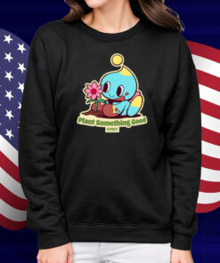 Limted Sonic The Hedgehog Plant Something Good Earth Day Chao Shirt