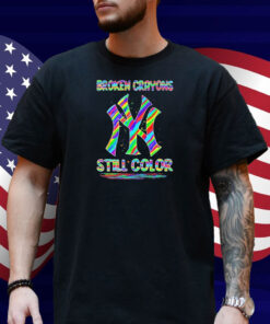 New York Yankees Broken Crayons Still Color Shirt