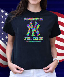 New York Yankees Broken Crayons Still Color Shirt