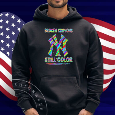 New York Yankees Broken Crayons Still Color Shirt