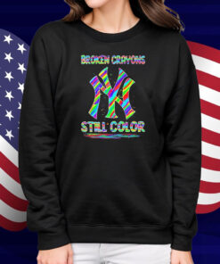 New York Yankees Broken Crayons Still Color Shirt