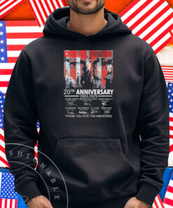 Official Criminal Minds 20th Anniversary 2005 2025 Thank You For The Memories Signatures Shirt