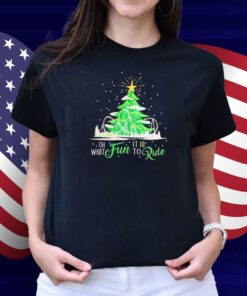 Oh What Fun It Is To Ride Holiday Six Flags Christmas Shirt