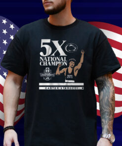 Penn State Wrestling Carter Starocci 5x Champ Shirt