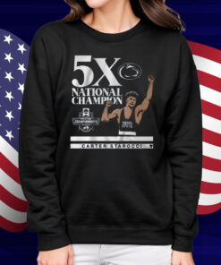 Penn State Wrestling Carter Starocci 5x Champ Shirt