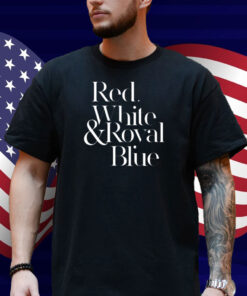 Red, White & Royal Blue Shirt