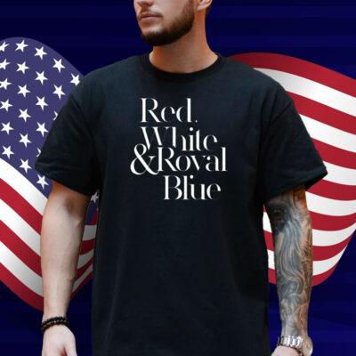 Red, White & Royal Blue Shirt