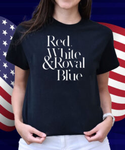 Red, White & Royal Blue Shirt