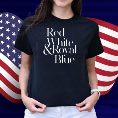 Red, White & Royal Blue Shirt