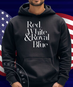 Red, White & Royal Blue Shirt